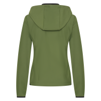 Cardigan Euro-Star Maddy dames Donker kaneel Oranje