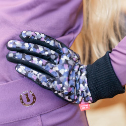 Handschuhe Imperial Riding Hide & Shine Kinder Lovefetti donker Motieven Handschuhe Imperial Riding Hide & Shine Kinder Lovefetti donker Motieven