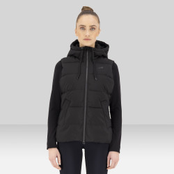 Euro-Star Isa dames bodywarmer Zwart Euro-Star Isa dames bodywarmer Zwart