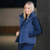 Imperial Riding Beau dames bodywarmer Marine Marineblauw Imperial Riding Beau dames bodywarmer Marine Marineblauw