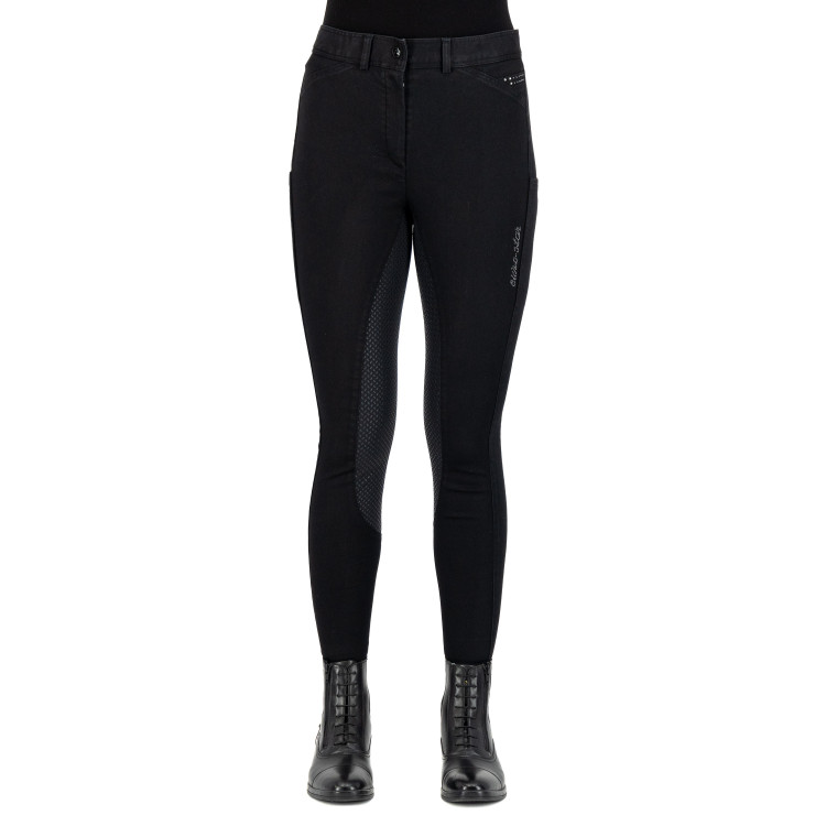 Euro-Star Arista Denim FullGrip rijbroek