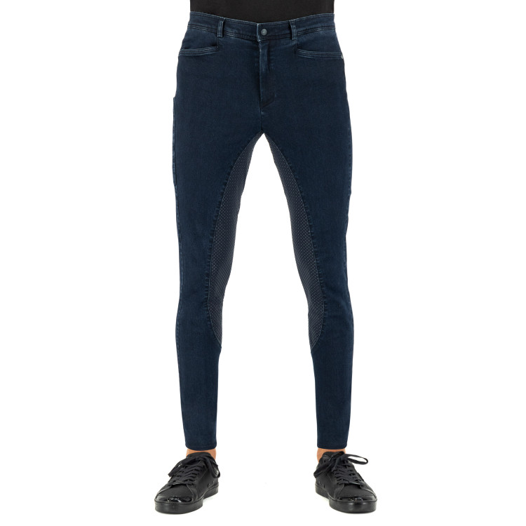 Euro-Star Camillo Denim FullGrip rijbroek