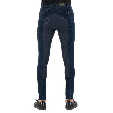 Euro-Star Camillo Denim FullGrip rijbroek Euro-Star Camillo Denim FullGrip rijbroek