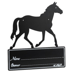 Boxplaat Silhouet van paard