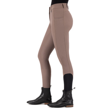 Rijbroek HV Polo Miranda FullGrip Winter dames Ijzer Beige