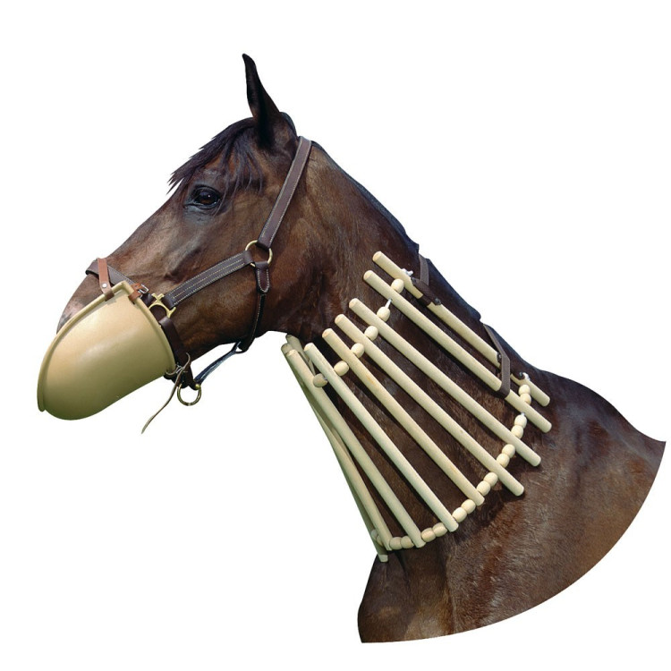 Houten halsring Hippotonic
