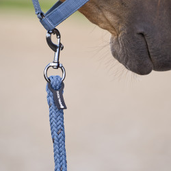 Imperial Riding Deluxe aanbindlijn enkele musketon Maansteen Oranje Imperial Riding Deluxe aanbindlijn enkele musketon Maansteen Oranje