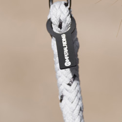 Imperial Riding Deluxe aanbindlijn enkele musketon Kristal Blauw