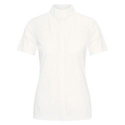 Wedstrijdpoloshirt mesh Imperial Riding Grandprix korte mouwen dames