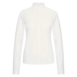 Wedstrijdpoloshirt mesh Imperial Riding Grandprix lange mouwen dames Wedstrijdpoloshirt mesh Imperial Riding Grandprix lange mouwen dames