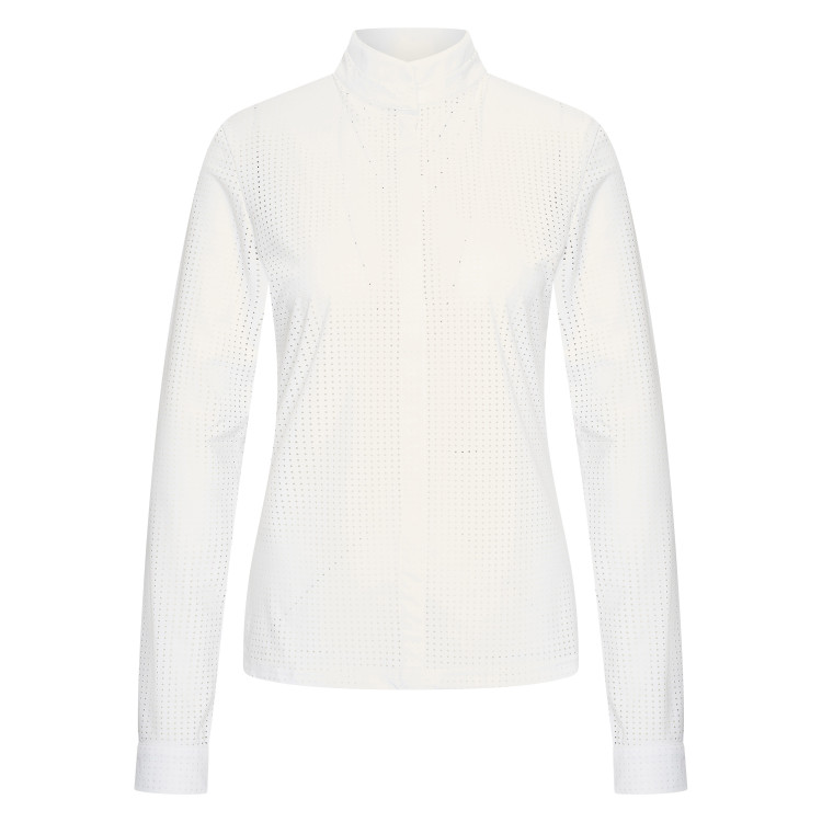 Wedstrijdpoloshirt mesh Imperial Riding Grandprix lange mouwen dames Wedstrijdpoloshirt mesh Imperial Riding Grandprix lange mouwen dames
