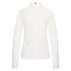 Wedstrijdpoloshirt mesh Imperial Riding Grandprix lange mouwen dames Wedstrijdpoloshirt mesh Imperial Riding Grandprix lange mouwen dames