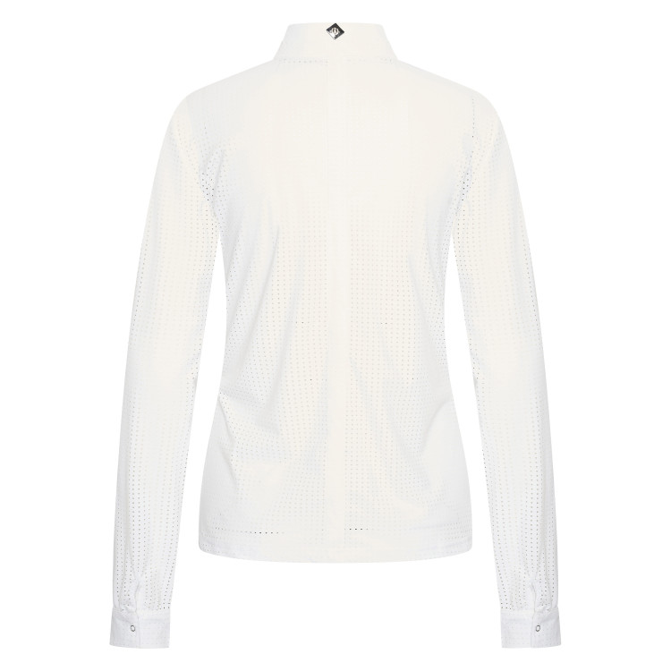 Wedstrijdpoloshirt mesh Imperial Riding Grandprix lange mouwen dames Wedstrijdpoloshirt mesh Imperial Riding Grandprix lange mouwen dames
