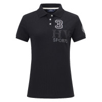 HV Polo Favourite dames poloshirt Zwart