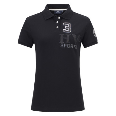 HV Polo Favourite dames poloshirt Zwart