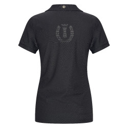 Polo shirt Imperial Riding Grandprix dames Zwart