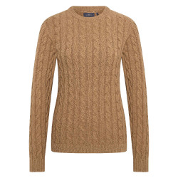 Damespullover HV Polo Tally Stro Bruin Damespullover HV Polo Tally Stro Bruin