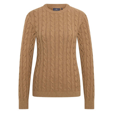 Damespullover HV Polo Tally Stro Bruin Damespullover HV Polo Tally Stro Bruin