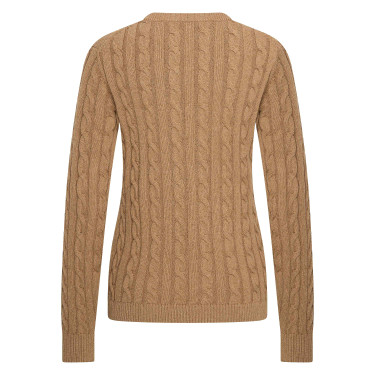 Damespullover HV Polo Tally Stro Bruin Damespullover HV Polo Tally Stro Bruin