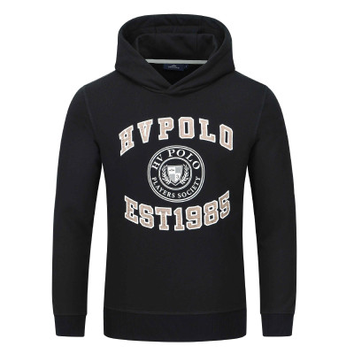 HV Polo Marcus heren hoodie Zwart
