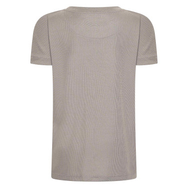 Imperial Riding Hally kindershirt met korte mouwen Houtskool Grijs