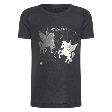 T-shirt Imperial Riding Star Sky kind Zwart T-shirt Imperial Riding Star Sky kind Zwart