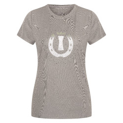 T-shirt met korte mouwen Imperial Riding Hally dames Houtskool Grijs