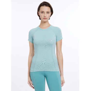 T-shirt met korte mouwen LeMieux naadloos Britney Aqua