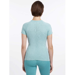 T-shirt met korte mouwen LeMieux naadloos Britney Aqua