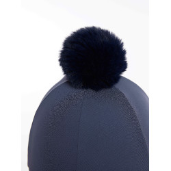 Mesh toque Maria LeMieux Blauw schemer