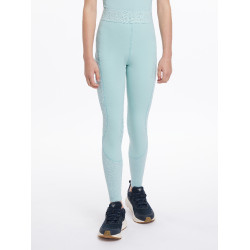 LeMieux Lizzie Young Rider mesh legging Aqua