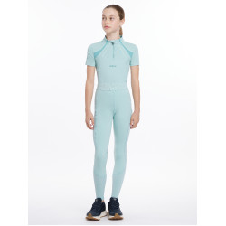 LeMieux Lizzie Young Rider mesh legging Aqua LeMieux Lizzie Young Rider mesh legging Aqua