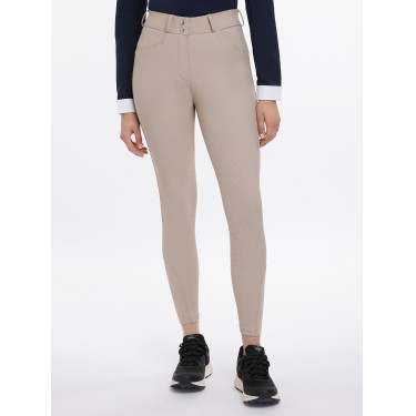 LeMieux Isabelle full grip damesrijbroek Amandel Beige LeMieux Isabelle full grip damesrijbroek Amandel Beige