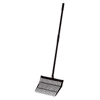 PVC-vork met steel