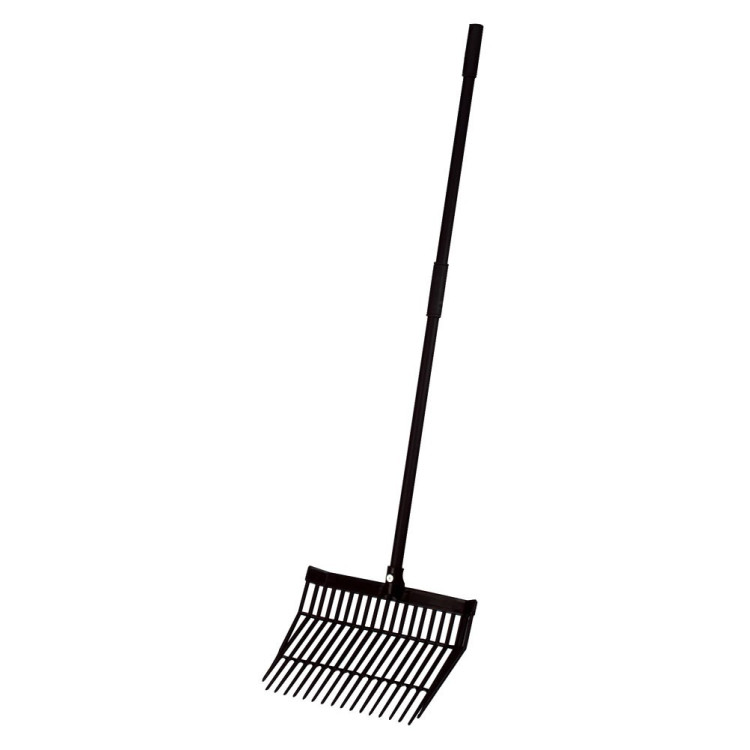 PVC-vork met steel
