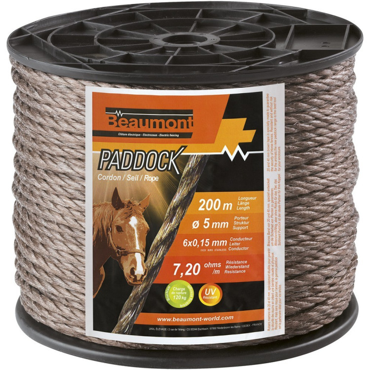 Paddockkoord 5 mm Beaumont Paddockkoord 5 mm Beaumont
