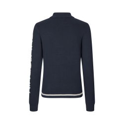 Polo Kingsland KLNalin gebreide mesh dames Marine Marineblauw