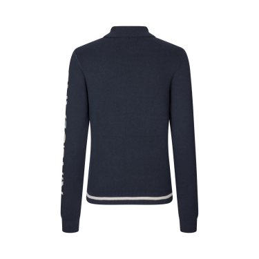Polo Kingsland KLNalin gebreide mesh dames Marine Marineblauw