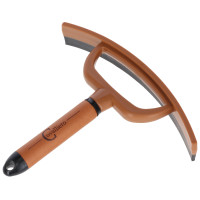 Gebogen zweetmes Covalliero Deluxe Bruin / zwart