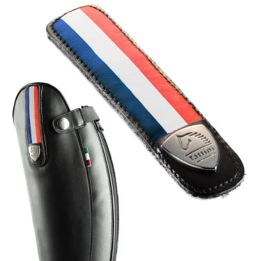 Leren Verwisselbare Armbanden Met Franse Vlag