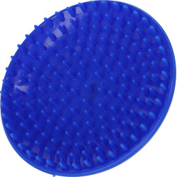 Rubberharenborstel Covalliero met nopjes Blauw