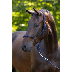 Halster Covalliero geknoopt touw Donkerblauw