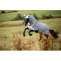 Vliegenmasker SuperFly Covalliero oorbescherming Wit Vliegenmasker SuperFly Covalliero oorbescherming Wit