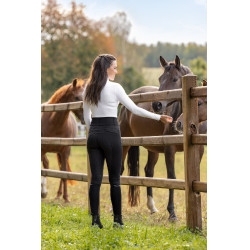 Rijbroek Covalliero HighWaist dames Zwart Rijbroek Covalliero HighWaist dames Zwart