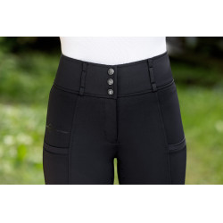 Rijbroek Covalliero HighWaist dames Zwart Rijbroek Covalliero HighWaist dames Zwart