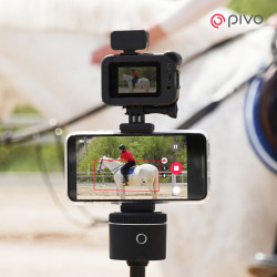 Pivo Bevestiging voor Actiecamera Zwart