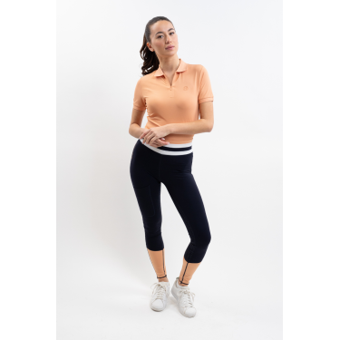 Legging Full grip Harcour Brookie Marine / abrikoos Marineblauw