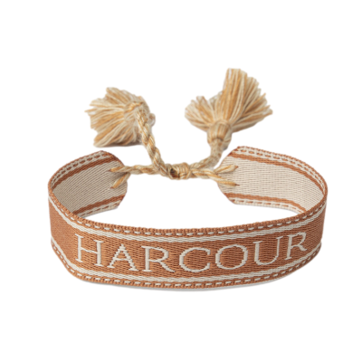 Armband Baya Harcour Abricot / lin