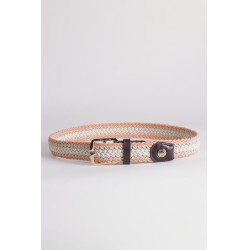 Elastische riem Banko Harcour Abrikoos Oranje