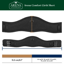 Korte Arena Comfort singel Zwart
